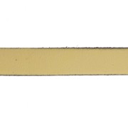 Cordón plano cuero 10 mm Dorado x30cm|raw }}