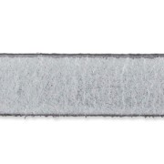 Cordón plano cuero 10 mm Plateado x30cm|raw }}