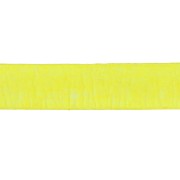 Cordón plano cuero 10 mm Amarillo Flúor x30cm|raw }}