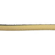 Cordón plano cuero 5x2 mm Dorado x30cm|raw }}