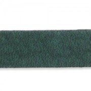 Cordón plano cuero envejecido 10 mm Verde oscuro x30cm