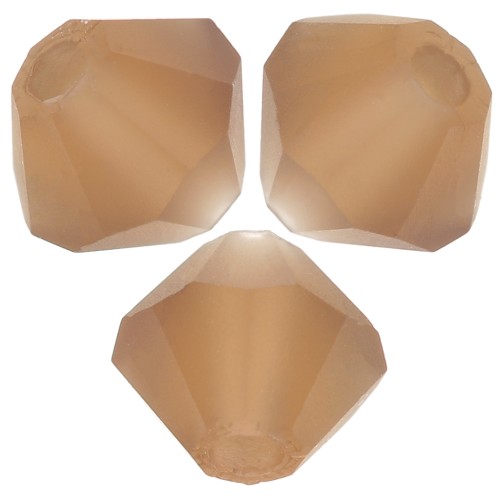 Preciosa rondelle - Cuenta 4 mm - Smoked Topaz Matt x30