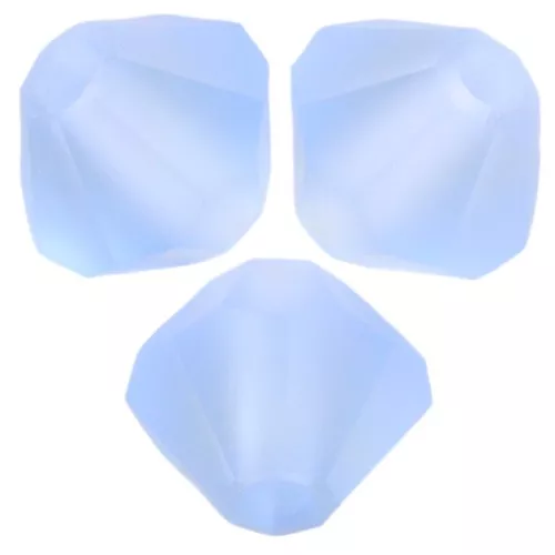 Preciosa rondelle - Cuenta 4 mm - Light Sapphire Matt x30