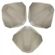 Cuentas Preciosa - Cuenta Rondelle 4 mm - Black Diamond Matt x30