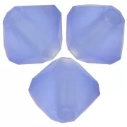 Preciosa rondelle beads - Bead 4 mm - Sapphire Matt x30