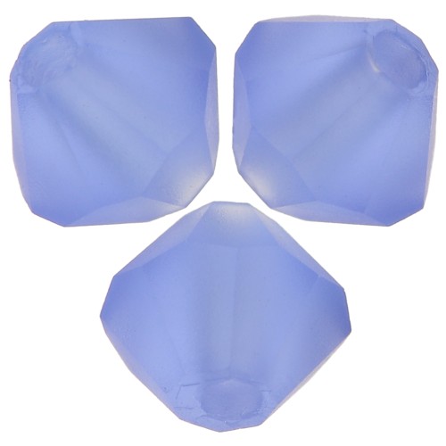 Preciosa rondelle beads - Bead 4 mm - Sapphire Matt x30