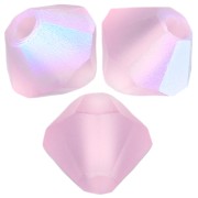 Preciosa rondelle beads - Bead 4 mm - Light Amethyst AB Matt x30|raw }}