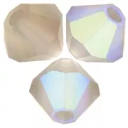 Cuentas Preciosa - Cuenta Rondelle 4 mm - Black Diamond AB Matt x30