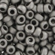 Rocalla Miyuki 15/0 190F - Mat Nickel Plated x5g