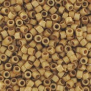 Miyuki Delica Duracoat 11/0 DB1832F - Galvanized Gold Mat x8g|raw }}