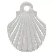 Concha 13x10 mm - Plata x1
