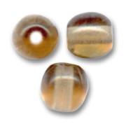 Cuentas redondas 4 mm Light Smoked Topaz x50|raw }}