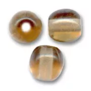 Cuentas redondas 4 mm Light Smoked Topaz x50