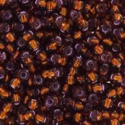 Rocalla Miyuki 11/0 5 - Silver Lined Dark Topaz x8g