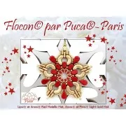 Arcos® by Puca® 5x10 mm - Snow Flake x10g
