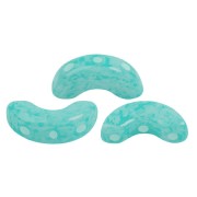 Arcos® by Puca® 5x10 mm - Milky Green Turquoise x10g