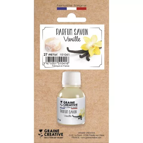 Perfume para bombas de baño - jabón - Aroma de vainilla x27ml