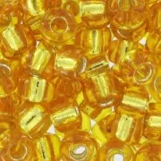 Rocalla Miyuki 8/0 4 - Dark Topaz Silverline