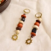 Pendientes criollos redondos - Anillo abierto 12mm - Acero inox 304L Dorado x20