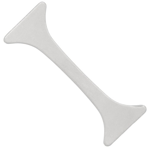 Anillo para moldear y personalizar 54x20 mm - Plata 925 x1