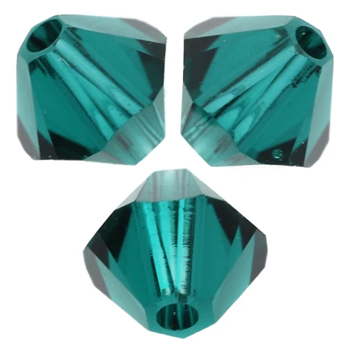 Toupies en cristal PureCrystal 5328 6 mm Emerald x20