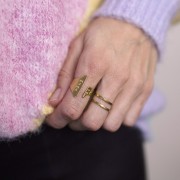 Anillo para moldear y personalizar 60x19 mm - Plata 925 x1