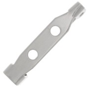 Soportes de husillo de 25 mm - acero inoxidable 304 x10