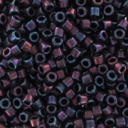 Miyuki Delica 11/0 DB1004 - Iris dorado ciruela oscuro metalizado x8g|raw }}