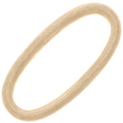 Entrepieza de eslabón oval calado 40,5x20 mm - Dorado vintage x1|raw }}