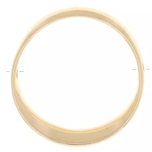 Colgante círculo diseño hueco 41 mm - Doradox1
