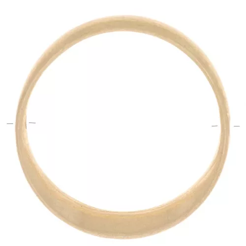 Colgante círculo diseño hueco 41 mm - Dorado vintage x1