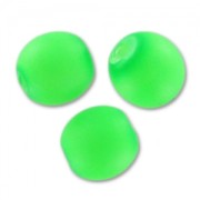 Cuentas redondas 4 mm Neon Green Mat x50|raw }}