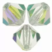 Preciosa rondelle beads - Bead 6 mm - Chrysolite AB x12