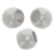 Redondas aplanadas 5x4 mm Chapado Plateado envejecido x20|raw }}