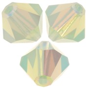 Preciosa rondelle beads - Bead 6 mm - Crisolita Ópalo AB x12