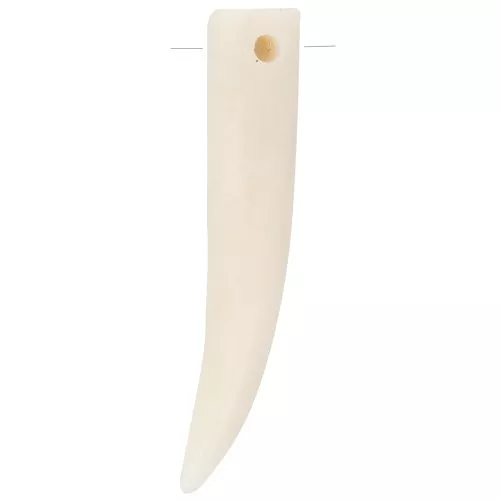 Colgante de espiga de hueso 38 mm a 41 mm - Natural x1