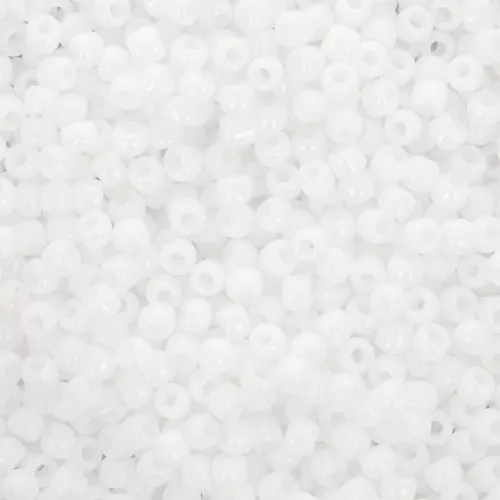 Rocaille Toho 11/0 TO11R41 - Blanco Opaco x8g