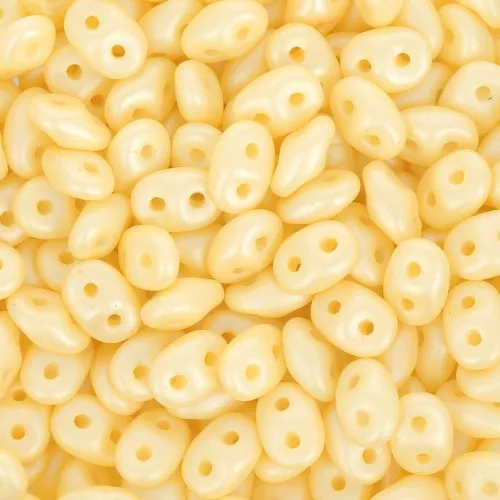 SuperDuo 2,5x5 mm - Amarillo pastel empolvado x10g