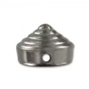 Conos espirales para coser CCB 10 mm black nickel x6