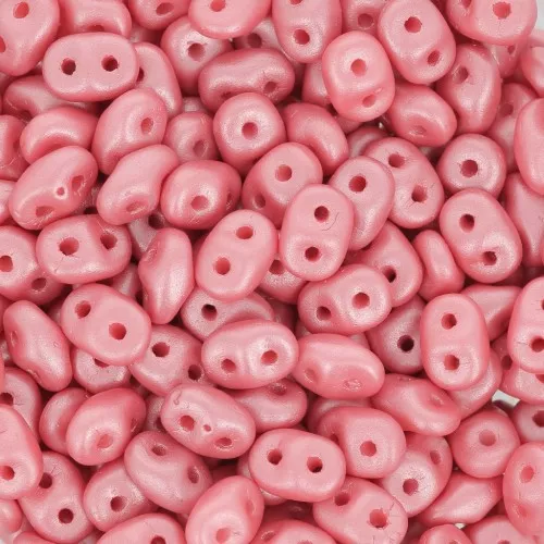 SuperDuo 2,5x5 mm - Polvo Pastel Granate x10g