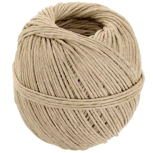 Bobina de hilo de cáñamo 2,3 mm - Natural x148m