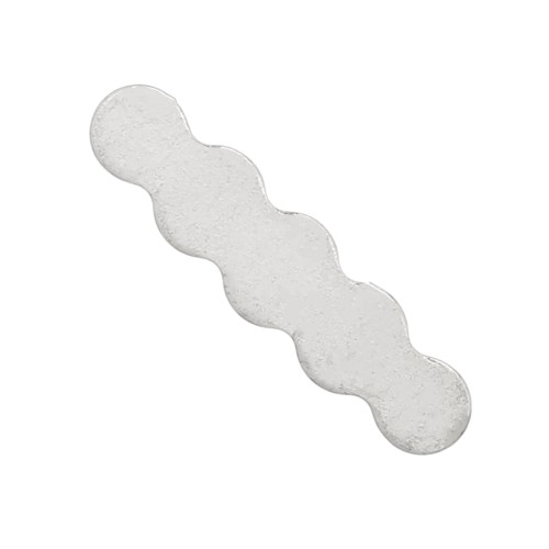 Para dar forma y personalizar 23,5x6 mm - Plata 925 x1
