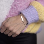 Para dar forma y personalizar 23,5x6 mm - Plata 925 x1