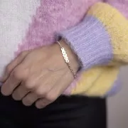 Para dar forma y personalizar 23,5x6 mm - Plata 925 x1