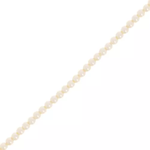 Cuentas de perlas Aurora 5810 2 mm - Crystal Cream Pearl x41cm