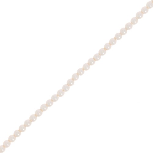 Cuentas de perlas Aurora 5810 2 mm - Crystal Creamrose Pearl x41cm
