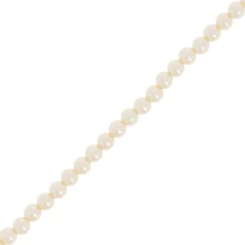Cuentas de perlas Aurora 5810 3 mm - Crystal Cream Pearl x61cm