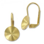 Ganchos cerrados para cabuchón 1122 Rivoli 10 mm dorado x2|raw }}