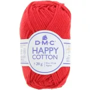 Happy Cotton DMC - especial amigurumi - Rojo (n°789) x43m