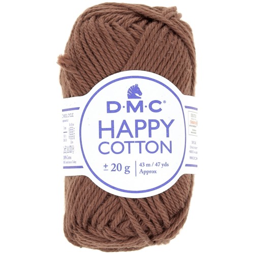 Happy Cotton DMC - especial amigurumi - Marrón (n°777) x43m